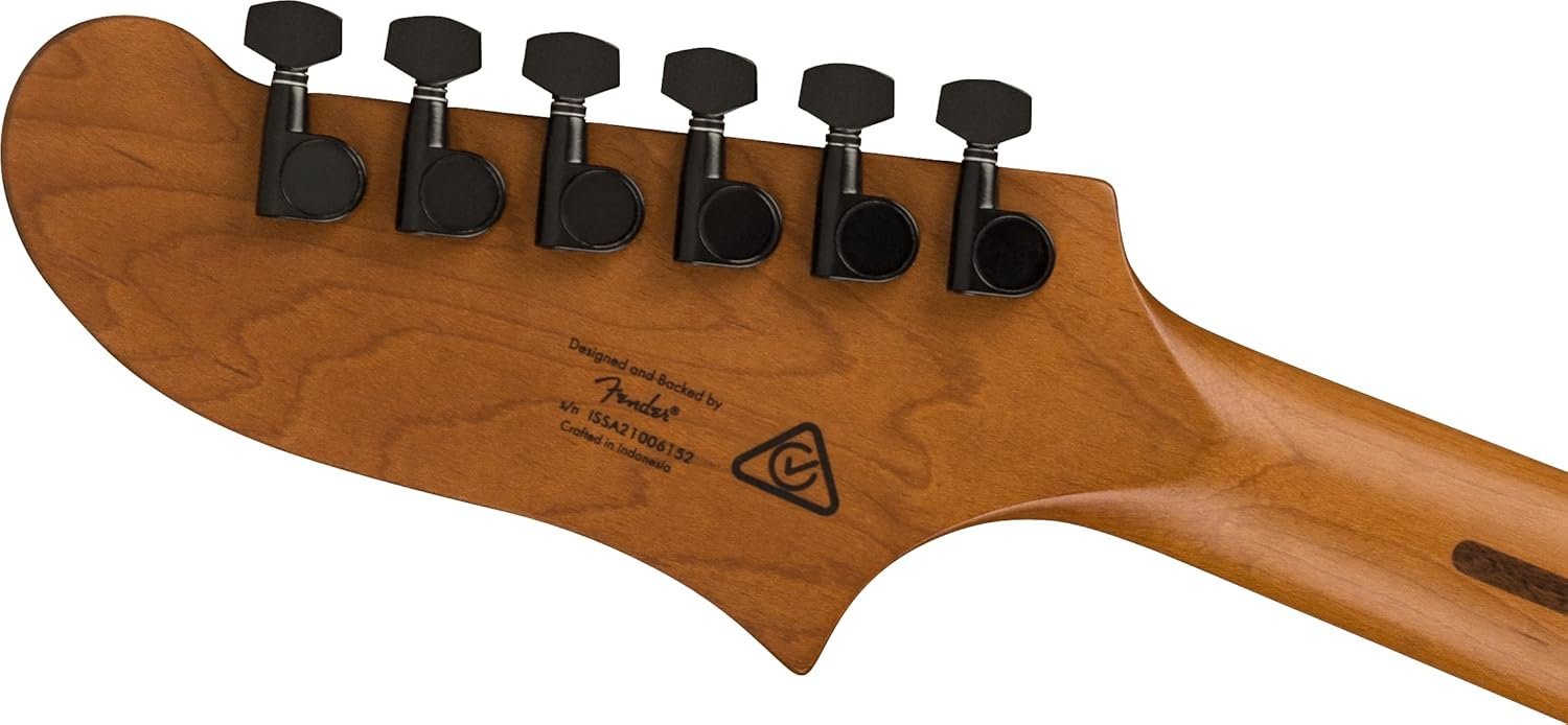 Fender Squier Contemporary Active Starcaster Roasted Maple Neck Shoreline Gold 370471544