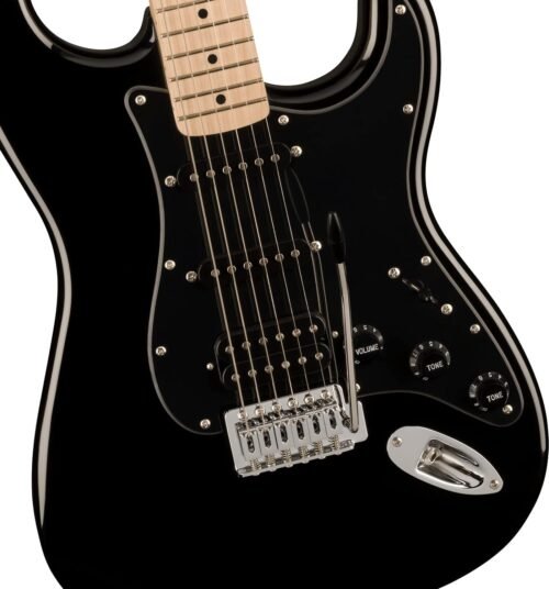 Fender Squier Sonic Strat HSS Maple Bpg Black 373203506