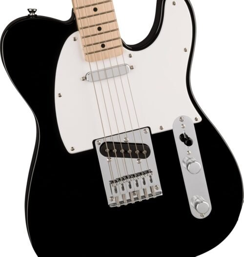 Fender Squier Sonic Tele Maple Wpg Black 373452506