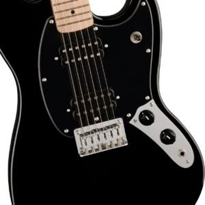 Fender Squier Sonic Mustang HH Maple Wpg Black 373703506