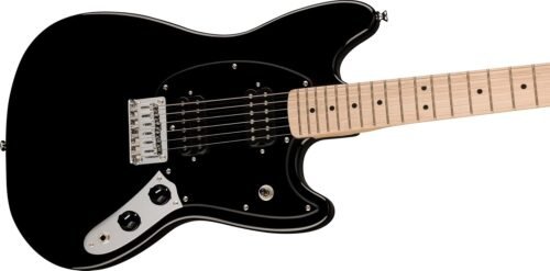 Fender Squier Sonic Mustang HH Maple Wpg Black 373703506