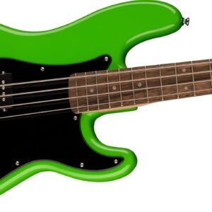 Fender Squier SONIC P BASS LRL WPG Lime Green 373901535