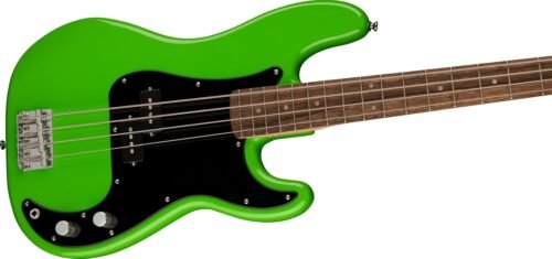 Fender Squier SONIC P BASS LRL WPG Lime Green 373901535