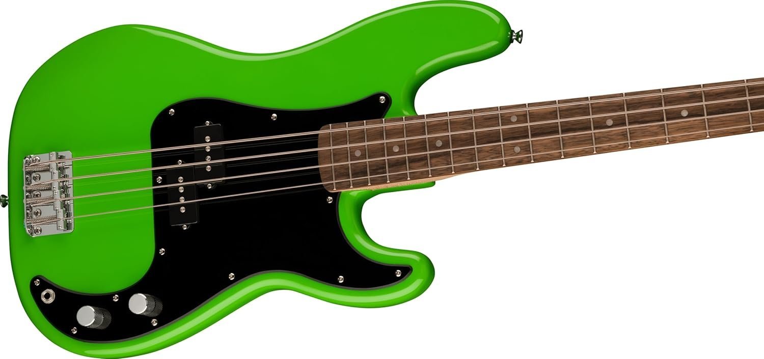 Fender Squier SONIC P BASS LRL WPG Lime Green 373901535