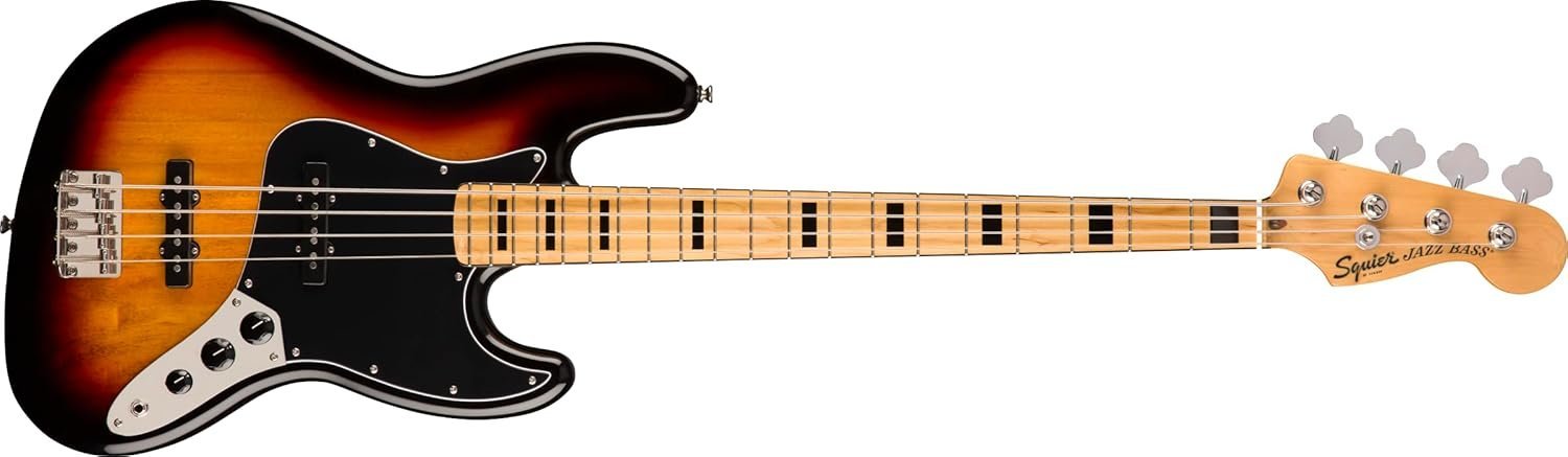 Fender Squier Classic Vibes 70's Jazz Bass Maple 3TS 374540500