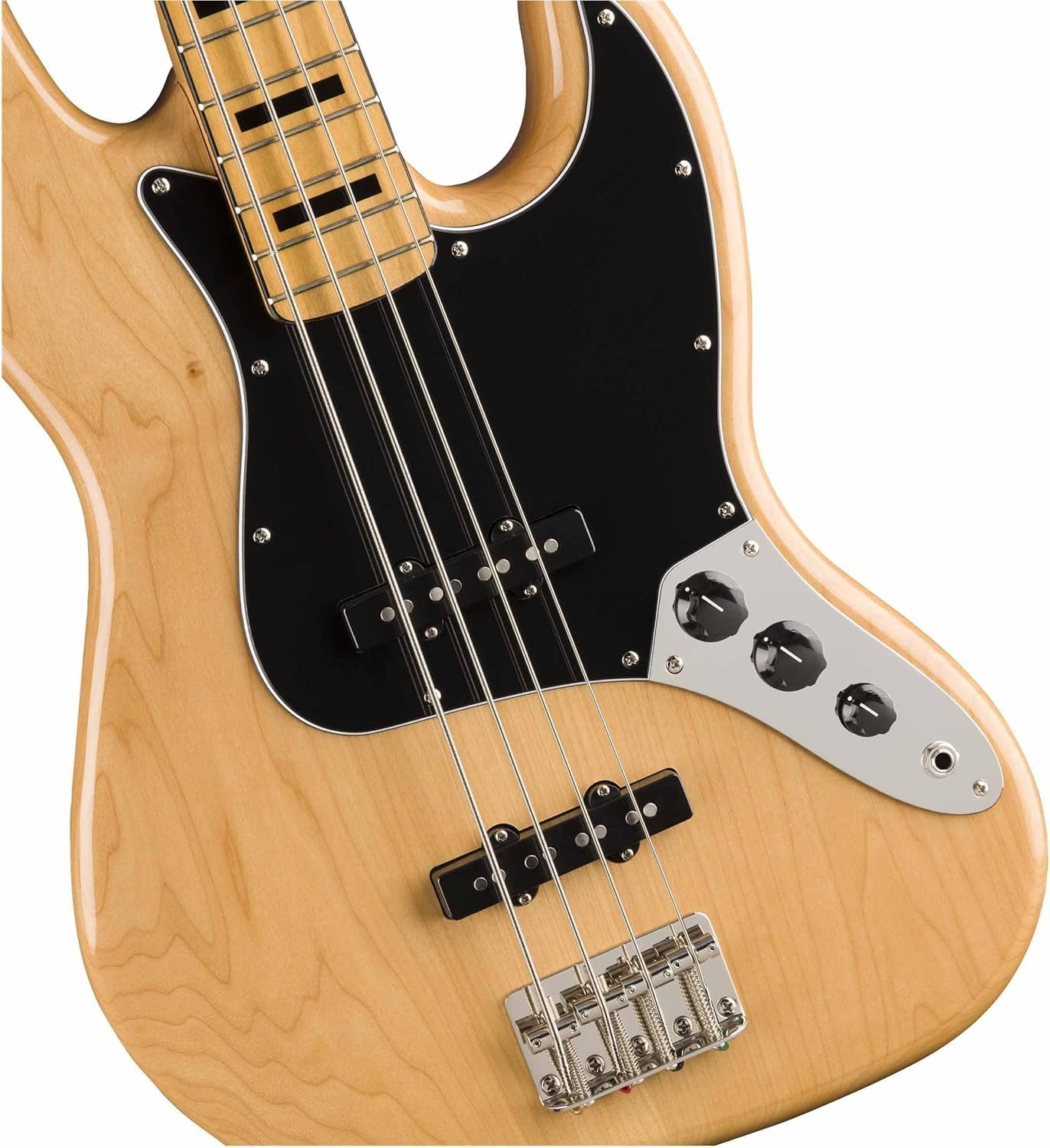 Squier Classic Vibe 70s Jazz Bass, Natural, Maple Fingerboard 374540521