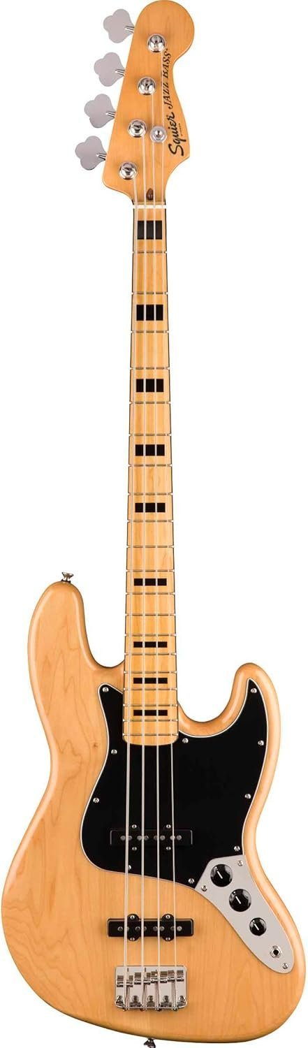 Squier Classic Vibe 70s Jazz Bass, Natural, Maple Fingerboard 374540521