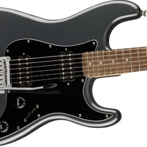 Fender Squier Affinity Strat HH Charcoal Frost Metallic 378051569
