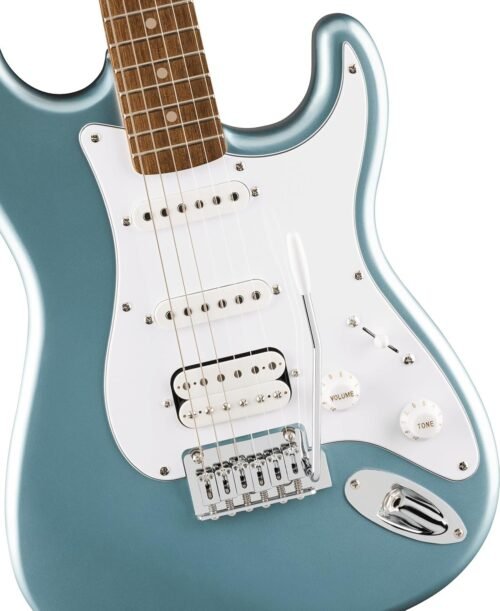 Fender Squier Affinity Junior Strat HSS Laurel Ice Blue Metallic 378180583