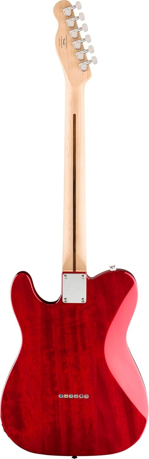 Fender Squier Affinity Tele FMT SH Laurel Crimson Red Transparent 378280538