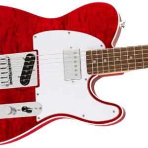 Fender Squier Affinity Tele FMT SH Laurel Crimson Red Transparent 378280538