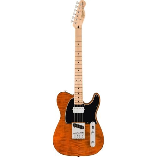 Fender Squier Affinity Tele FMT SH Maple Black Pickguard Mocha 378283529