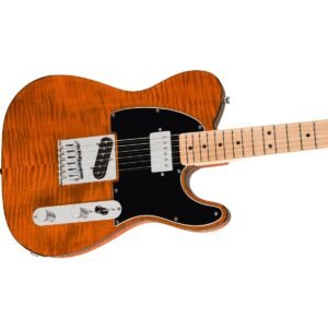 Fender Squier Affinity Tele FMT SH Maple Black Pickguard Mocha 378283529