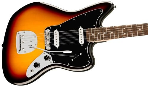 Fender Squier Affinity Jaguar Laurel Black Pickguard 3-Color Sunburst 378401500