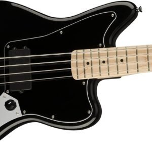 Squier Affinity Series Jaguar Bass, Black, Maple Fingerboard 378503506