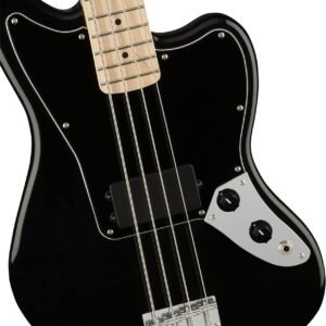 Squier Affinity Series Jaguar Bass, Black, Maple Fingerboard 378503506