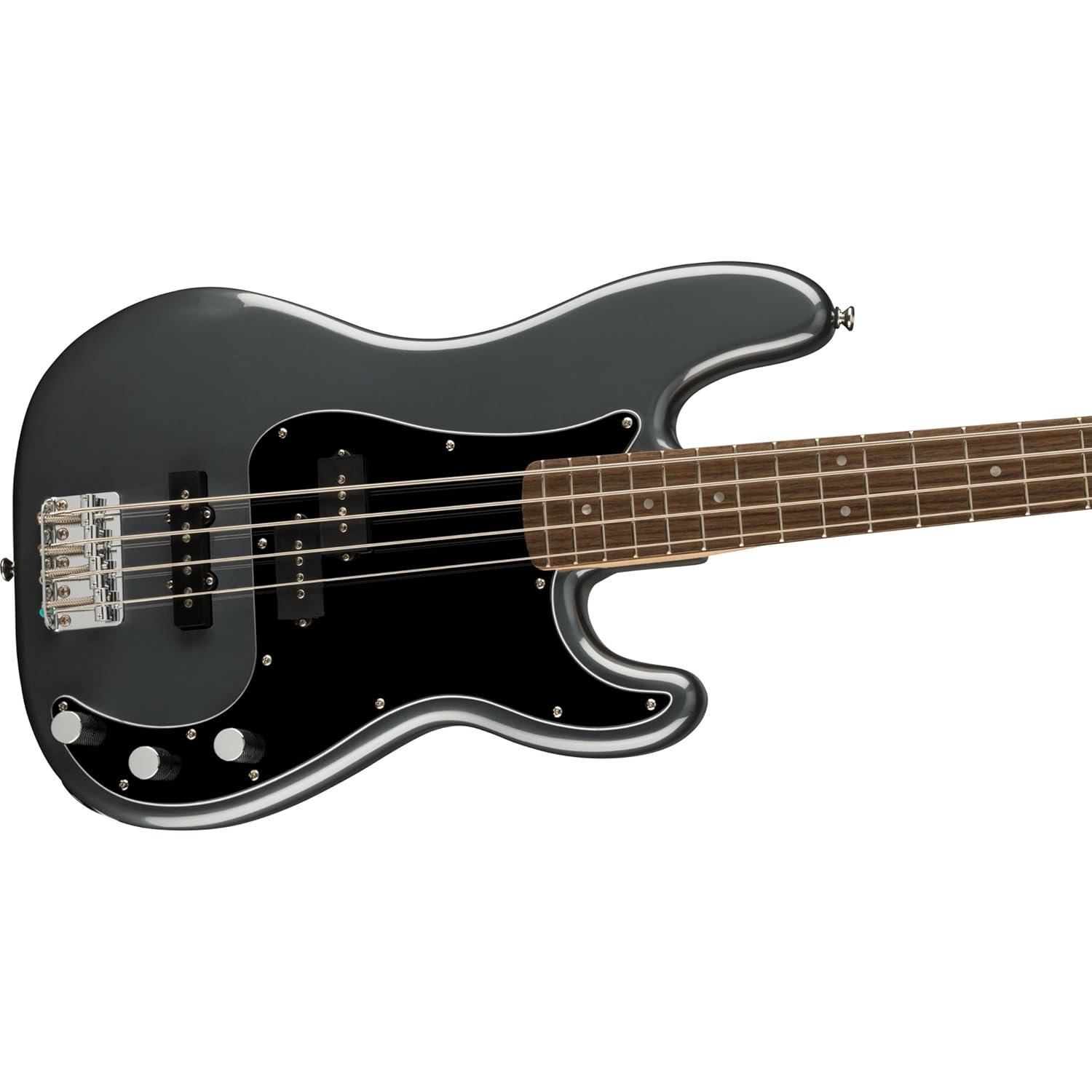 Fender Squier Affinity Precision Bass PJ Laurel Charcoal Frost Metallic 378551569
