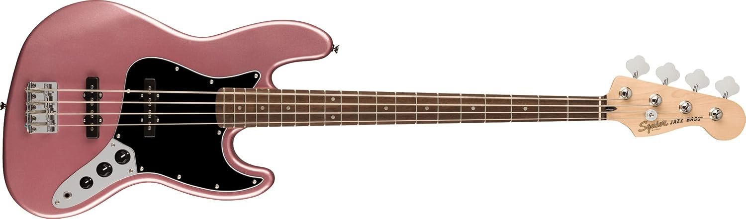 Fender Squier Affinity Jazz Bass Laurel Burgundy Mist 378601566
