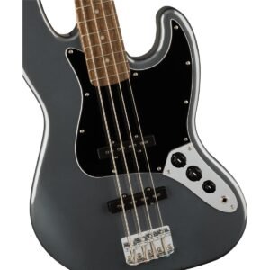 Fender Squier Affinity Jazz Bass Laurel Charcoal Frost Metallic 378601569