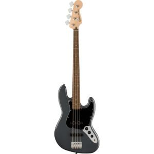 Fender Squier Affinity Jazz Bass Laurel Charcoal Frost Metallic 378601569