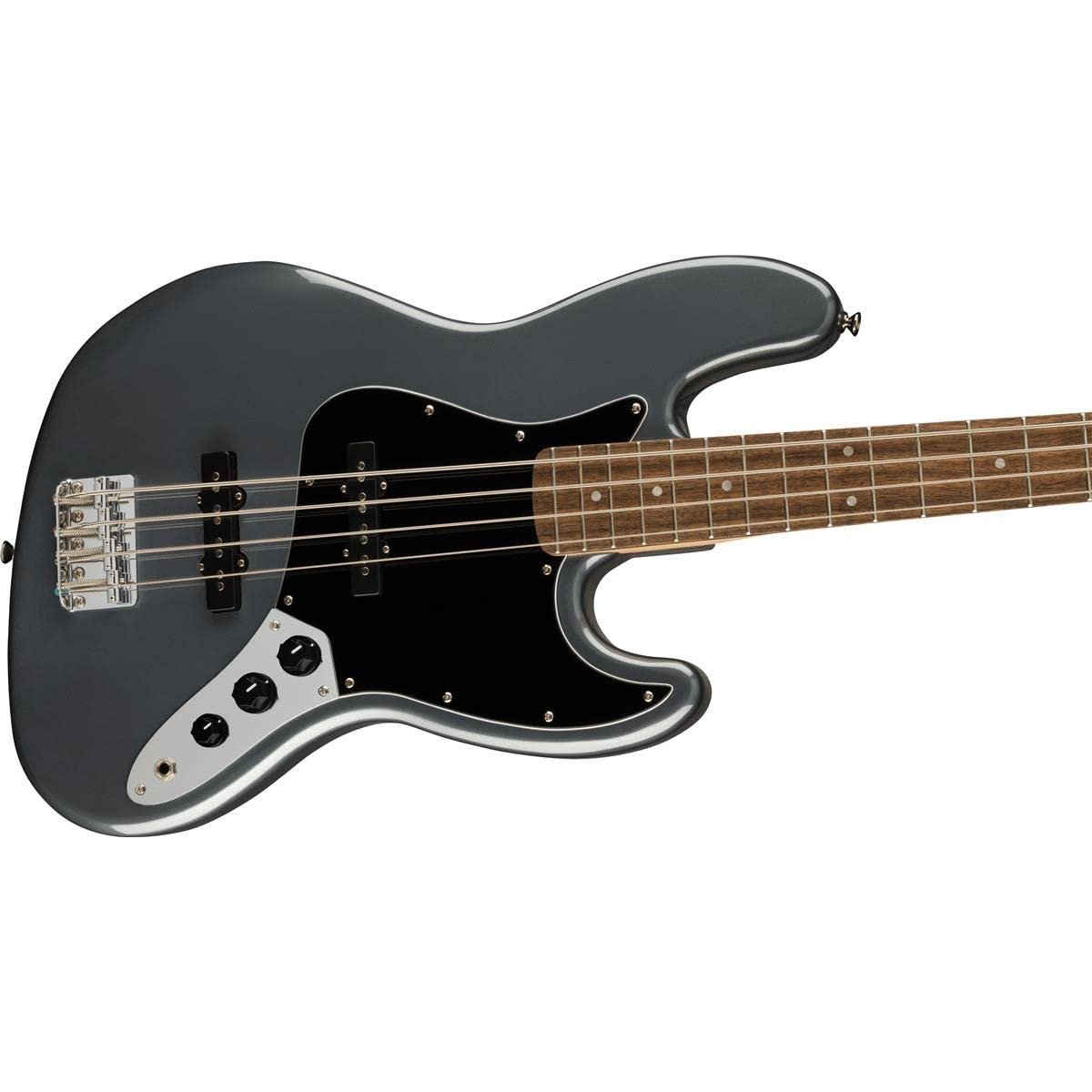 Fender Squier Affinity Jazz Bass Laurel Charcoal Frost Metallic 378601569