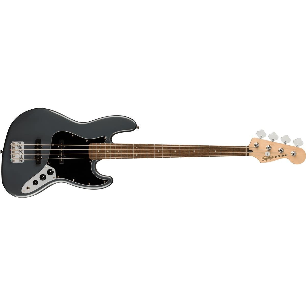 Fender Squier Affinity Jazz Bass Laurel Charcoal Frost Metallic 378601569