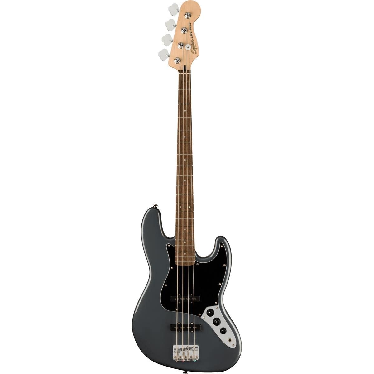 Fender Squier Affinity Jazz Bass Laurel Charcoal Frost Metallic 378601569