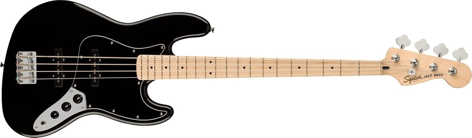 Fender Squier Affinity Jazz Bass Maple Black 378603506