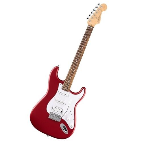 Fender Squier Debut Series HSS Strat Lrl Wpg Dakota Red 379610554
