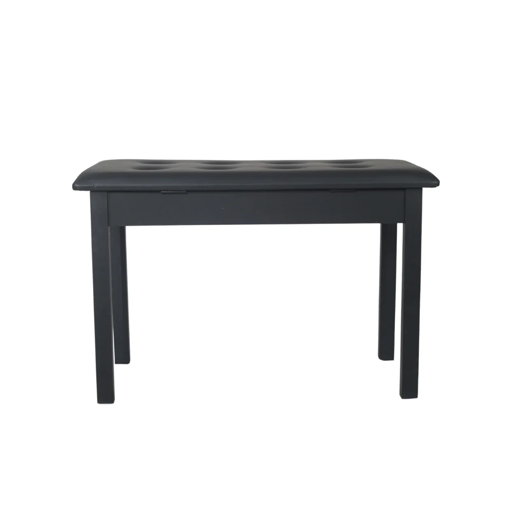 HEBIKUO-Q-111T-DOUBLE PIANO STOOL (with storage)