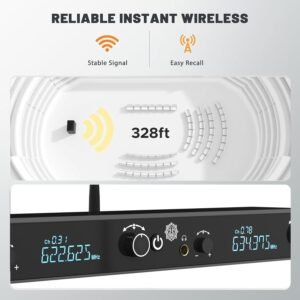 Digimore D 860 UHF 2 Channel Wireless In Ear Monitor System Digimore D 860 UHF 2 Channel Wireless In Ear Monitor System
