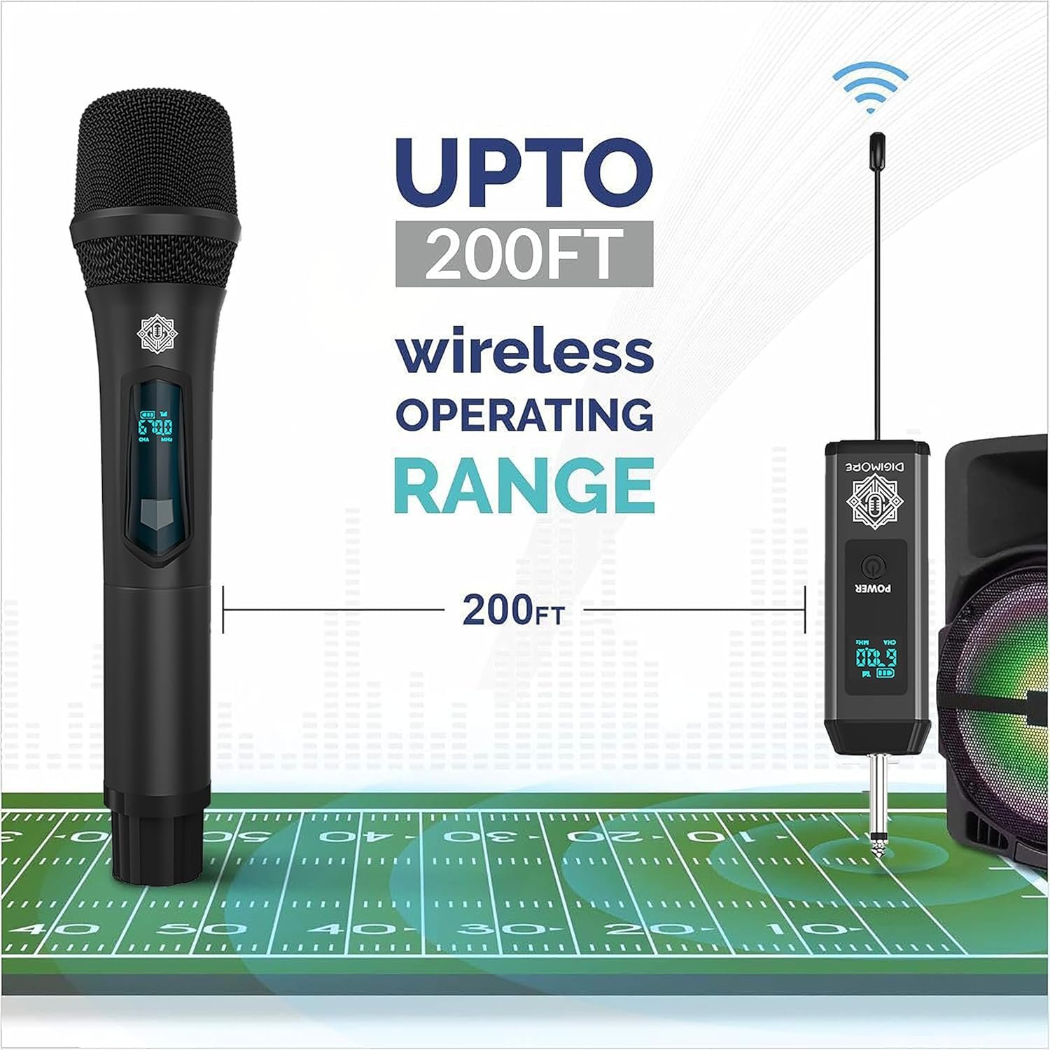 3_814WEZBsOvL._SL1500_.jpg Digimore D 340 Pro UHF Wireless Microphone