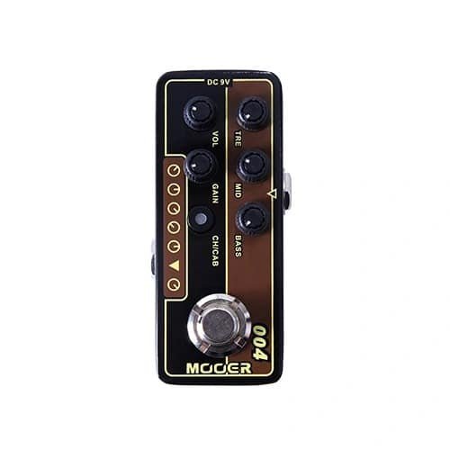 Mooer 004-Daytripper Delay Reverb Tap Tempo Effects Pre Amp