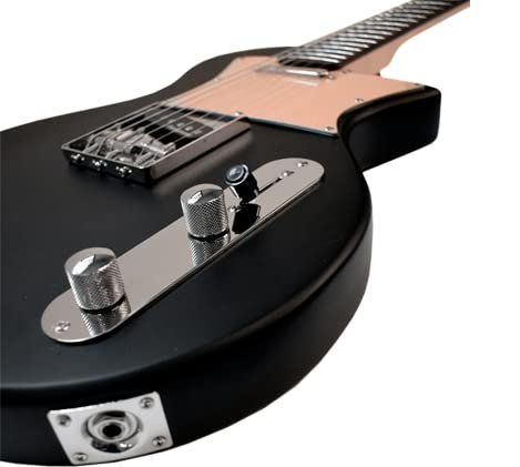 41QqkrJ069L.jpg NEWEN FRIZZ NEW-FRZ-BLK Style Electric Guitar Made in Argentina, Black