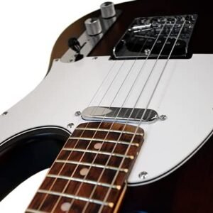 NEWEN Telecaster Style Electric Guitar Made in Argentina, Dark Wood