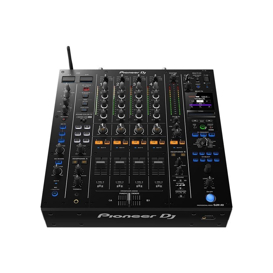4660Pioneer-CDJ-3000-6.jpg Pioneer Alphatheta CDJ-3000X Professional DJ Multi Player Set with DJM-A9 Mixer