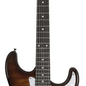 Washburn Sonamaster 6 String Solid-Body Electric Guitar, Right, Sunburst (SDFSB)