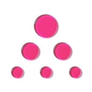 Slapklatz 6 SlapKlatz MINI Gel Pads w/case - Pink Slapklatz 6 SlapKlatz MINI Gel Pads w/case - Pink