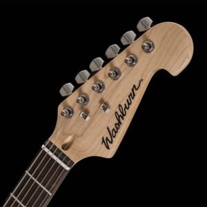 Washburn Sonamaster 6 String Solid-Body Electric Guitar, Right, Transparent Black (SDFTB) Washburn Sonamaster 6 String Solid-Body Electric Guitar, Right, Transparent Black (SDFTB)