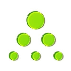Slapklatz 6 SlapKlatz MINI Gel Pads w/case - Alien Green Slapklatz 6 SlapKlatz MINI Gel Pads w/case - Alien Green