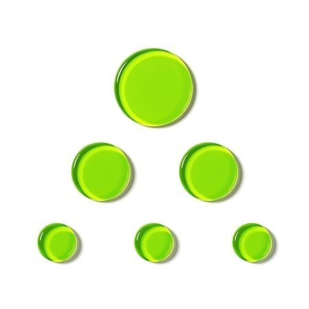 Slapklatz 6 SlapKlatz MINI Gel Pads w/case - Alien Green Slapklatz 6 SlapKlatz MINI Gel Pads w/case - Alien Green