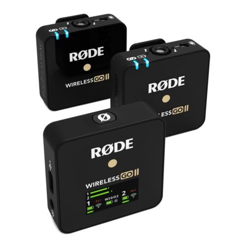 519TvRDJyYL._SL1080_-3.jpg Rode Wireless Go II Dual Channel Wireless Microphone System, Black (Model Number: WIGOII)