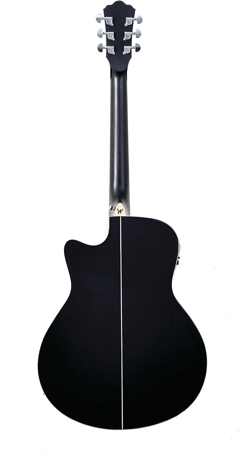 51EcNhVT7OL._AC_SL1500_.jpg Washburn Deep Forest Burl 6 String Acoustic-Electric Guitar, Right, Black Fade (DFBACEB)