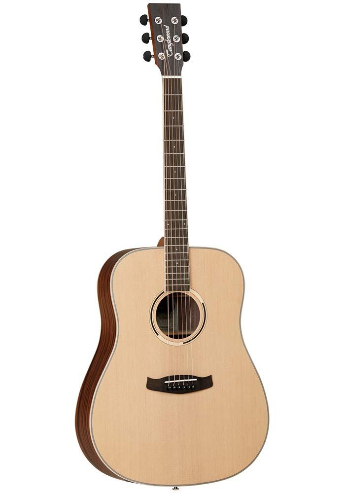 Tanglewood DBT D EB Discovery Exotic Acoustic Guitar - Natural Open Pore Satin