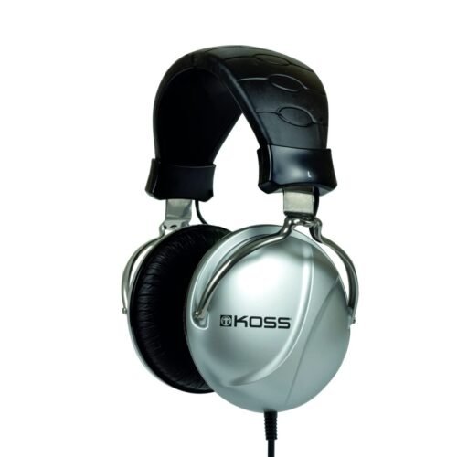 51T3JIcFpL._SL1200_.jpg Koss TD85 Full Size Headphones Silver - Open Box
