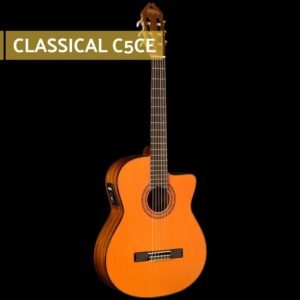 51TFL00-UoL._SL1000_.jpg Washburn C5CE Classical Electro-Acoustic Guitar - Natural