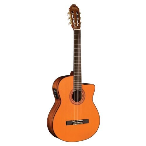 51ct18yOBZL._SL1500_.jpg Washburn C5CE Classical Electro-Acoustic Guitar - Natural