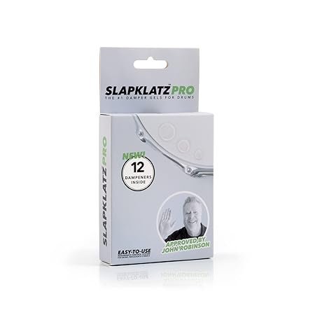 Slapklatz 12 SlapKlatz PRO Gel Pads w/PRO case - Clear