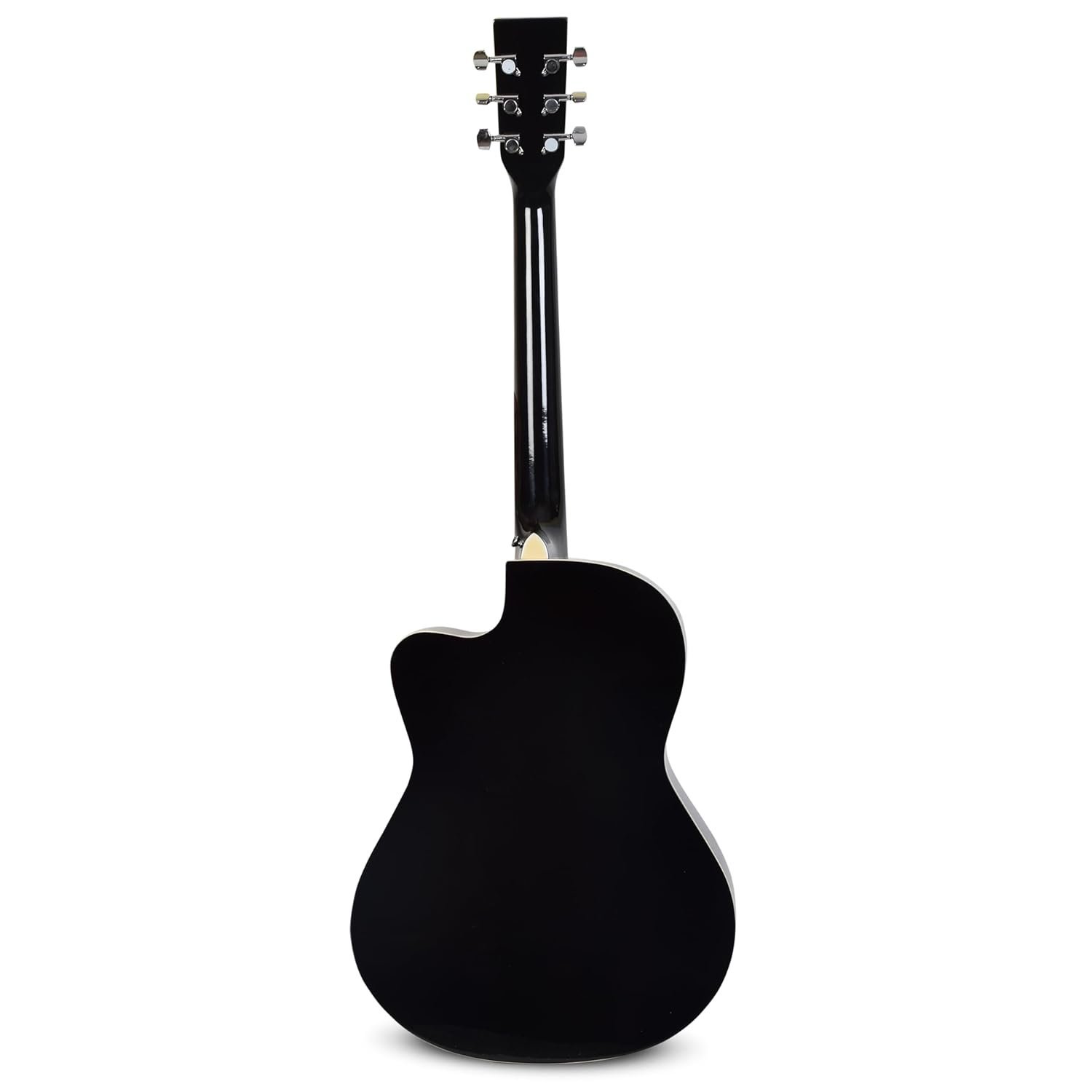 Whyte Audio Fiero Series Acoustic Guitar (Transparent Black)