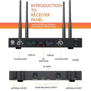 Digimore D 620 UHF Wireless Desktop Gooseneck Microphone